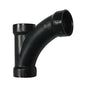 IPEX® 104301 Long Turn Single DWV Tee-Wye, 1-1/2 in Nominal, Hub End Style, ABS