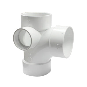 IPEX® 192148L, Tee, 3 x 3 x 3 x 2 in nominal, Hub end style, SCH 40, PVC