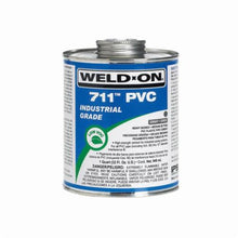 Weld-On® 711™ 10117 Heavy Body Low VOC Medium Setting Solvent Cement With Screw-on Wide Mouth Cap, 1 gal Container, Gray