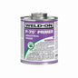 Weld-On® P-70™ 10221 Industrial Grade Low VOC Primer With Screw-On Cap, For Use With All Types, Classes and Schedules of PVC and CPVC Pipe and Fittings, Purple, 1 gal Container