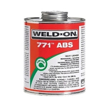 Weld-On® 771™ 10232 Low VOC Medium Body Solvent Cement With Applicator Cap, 1 qt Container, Milky