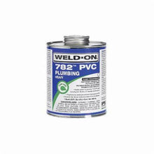 Weld-On® 782™ 14022 Heavy Body Low VOC Medium Setting Solvent Cement With Applicator Cap, 1 pt Container, Gray