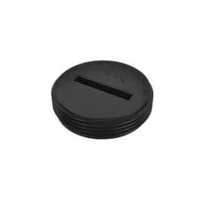 Countersunk Cleanout Plug - 2" Dia - ABS