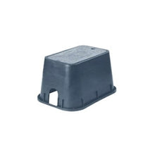 Water-Tite 83360 Rectangular Meter Box With Green Drop-in Lid, 19 in L x 13-1/4 in W x 10 in H, Domestic