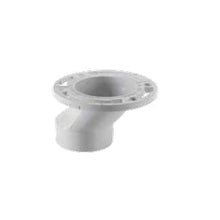 Water-Tite 86185 Flush Tite Offset Closet Flange, 3 x 4 in Pipe, Domestic