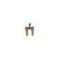 Water-Tite 88401 1/4-Turn Washing Machine Outlet Box Valve With Blue Handle, 1/2 in, C, Import