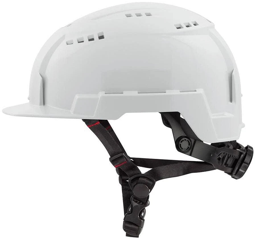 BOLT™ White Front Brim Vented Safety Helmet (USA) - Type 2, Class C