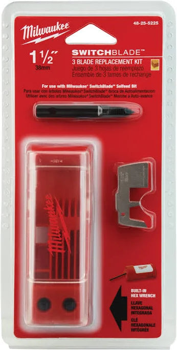 SWITCHBLADE™ 3 Blade Replacement Kit 1-1/2"
