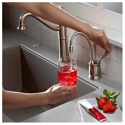 Tuscan - Instant Hot and Cool Water Dispenser Faucet - Brass
