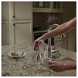 H-View-SS Instant Hot Water Dispenser, Satin Nickel