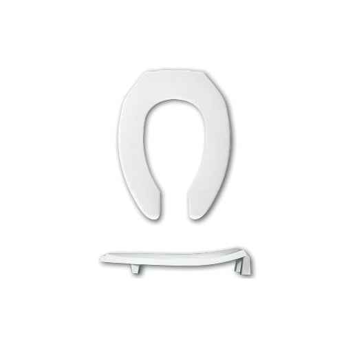Bemis® MEDIC-AID® 2L2155T Heavy Duty Toilet Seat, Open Front, Plastic