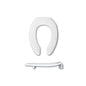 Bemis® MEDIC-AID® 2L2155T Heavy Duty Toilet Seat, Open Front, Plastic
