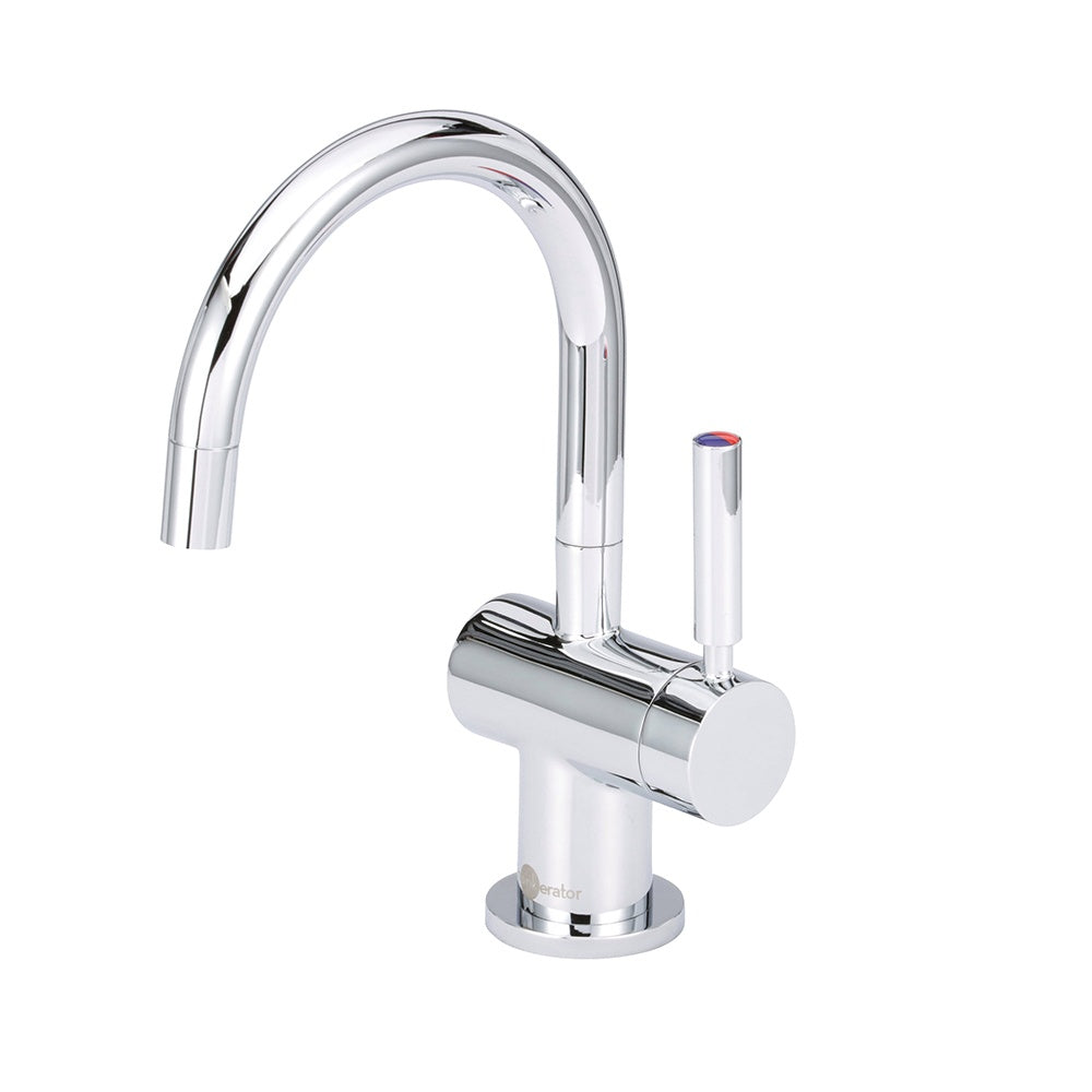 Modern - Hot and Cool Water Dispenser Faucet - Deck Mount