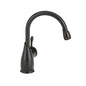 Insinkerator® 45108Y Melea™ Contemporary Instant Hot Water Dispenser Faucet, 0.8 gpm Flow Rate, 360 deg Swivel Spout, Matte Black, 1 Handle