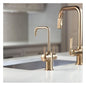 Insinkerator® 45396C-ISE Modern 3020 Showroom Instant Hot and Cold Water Faucet, 360 deg Swivel Spout, Polished Nickel