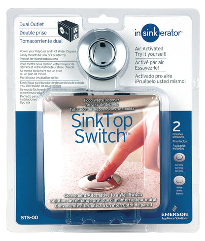Dual Outlet Sink Top Switch - STS-00