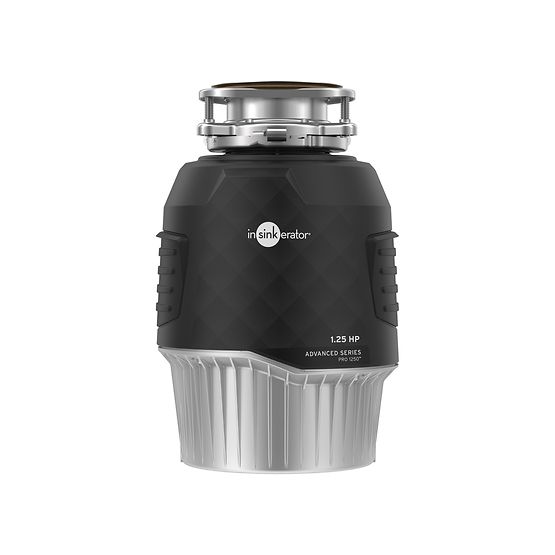 Insinkerator® 79853-ISE PRO 1250™ Garbage Disposal, 1-1/2 in Drain, 1.25 hp, 120 V, 1725 rpm Grinding, Domestic