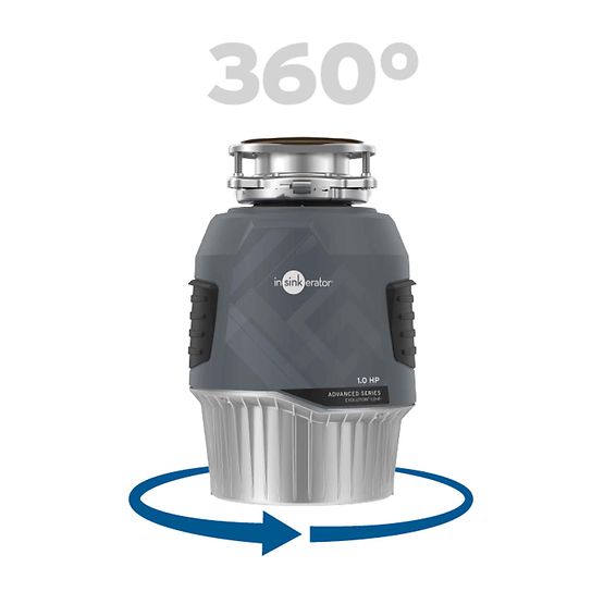 Single Phase Garbage Disposal - 80022-ISE