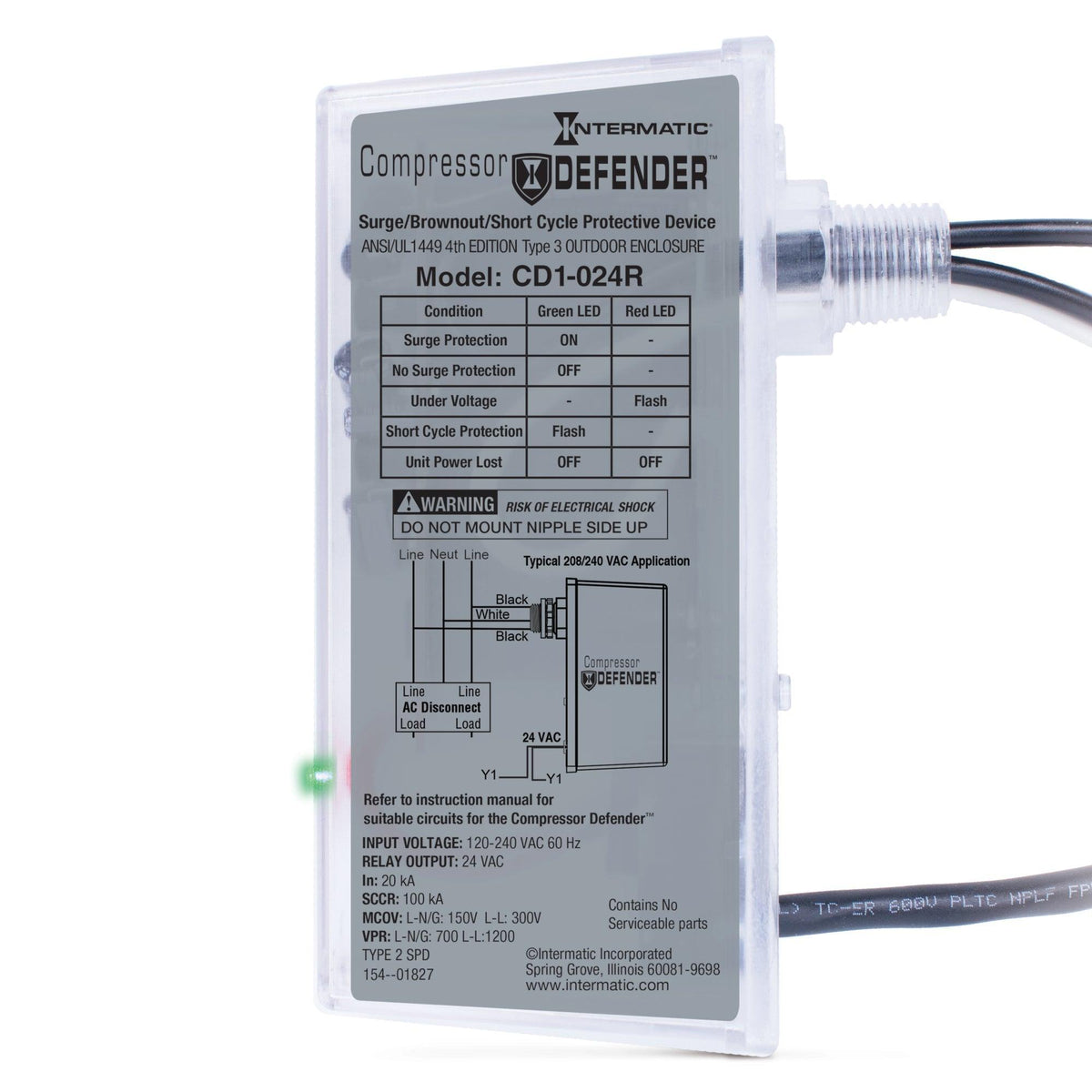 Surge Protective Device - Rigid - 24 A