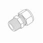 Duratec Airline Adapter - Brass - 1/2"