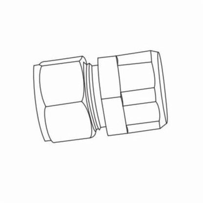 Duratec Airline Adapter - Brass - 1"