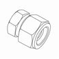 Duratec Airline Cap - Brass - 3/4"