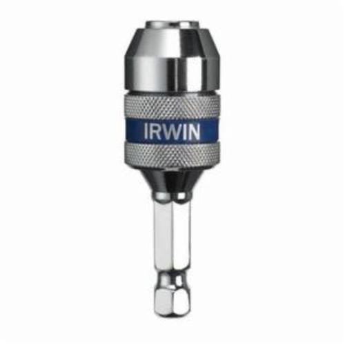 Irwin® Speedbor® 4935651 Lock-N-Load Magnetic Quick-Change Bit Holder, 3/8 in Drive, Carbon Steel