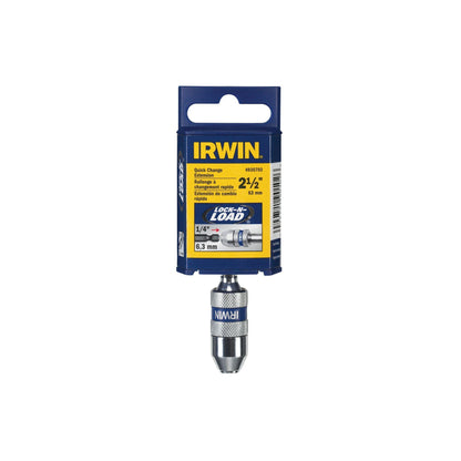 Irwin® 4935703 Quick Change Bit Extension, 1/4 in Shank, 6 in L, 5/8 in Dia Body, Collet Series: Lock-n-Load®