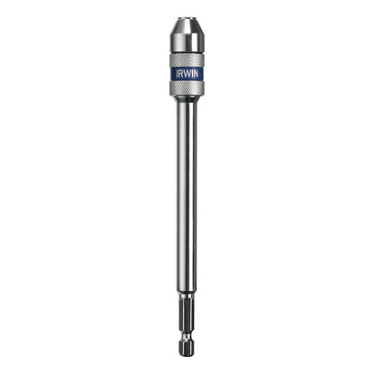 Irwin® Speedbor® Lock-n-Load® 4935704 Magnetic Extension Bit Holder, 1/4 in Drive, Carbon Steel, 1/4 in Hex