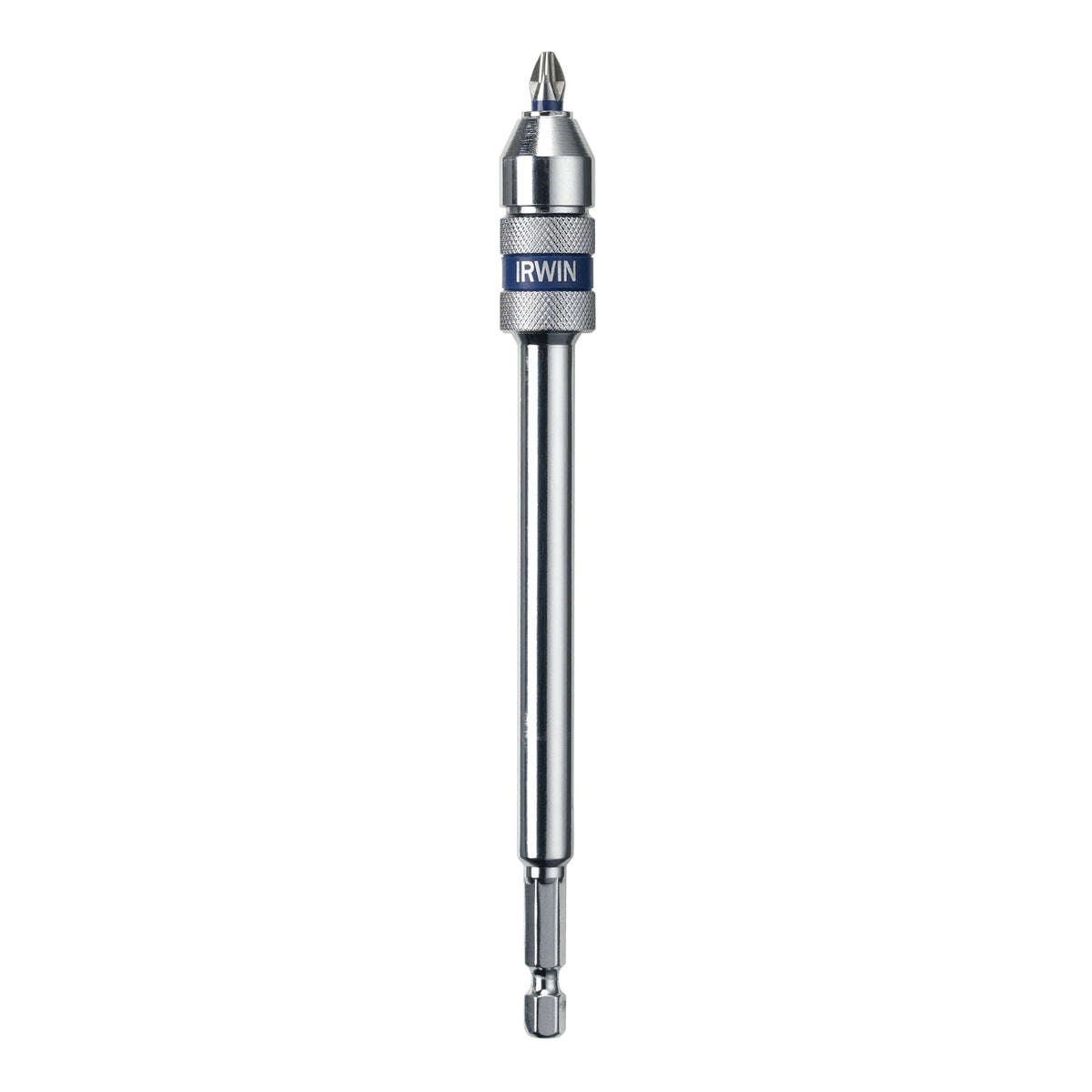 Irwin® Speedbor® Lock-n-Load® 4935704 Magnetic Extension Bit Holder, 1/4 in Drive, Carbon Steel, 1/4 in Hex