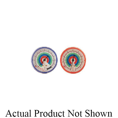 JB Industries 29335 High Side Standard Pressure Gauge, 0 to 500 psi, 1/8 in MNPT Connection, 2-1/2 in Dial
