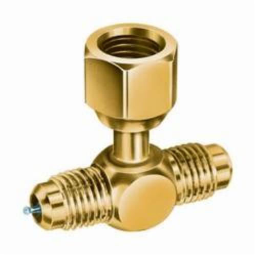JB Industries A31854 Swivel Nut Tee, 1/4 in Nominal, Access x Female SAE Swivel x Access
