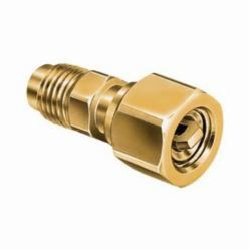 JB Industries A33004 Access Valve Coupler With Depressor, 1/4 in Nominal, SAE Swivel Flare x Male Flare