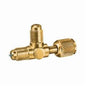 JB Industries A34000D Quick Coupler Access Tee With Depressor, 1/4 in Nominal, Access x Access x QC