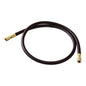 JB Industries CL84-60 Heavy Duty Evacuation Hose, 1/4 x 1/2 in, 60 in L, Domestic