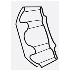JB Industries MR-501B Hand Wheel and Screw, For Use With M2 and M4 Series Manifold, Plastic, Blue