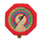 JB Industries MR-594 4-Refrigerant Gauge Boot, 3-1/8 in, For Use With M2-865 Four Refrigerant Liquid-Filled Gauge, Red