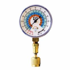 JB Industries QC-G430 Low Side Compound Test Gauge, 30 in Hg to 120 psi, 2-1/2 in Dial