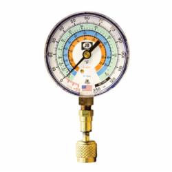 JB Industries QC-G851 Low Side Compound Test Gauge, 30 in Hg to 120 psi, 1/4 in FNPT Connection, 3-1/8 in Dial