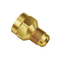 JB Industries U3-10C Adapter, 5/8 x 3/8 in Nominal, Flare x Female Pipe, Brass, Domestic
