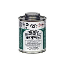 WHITLAM® PRO-GREEN IR16 Low VOC Medium Body PVC Cement, 1 pt Container, Green