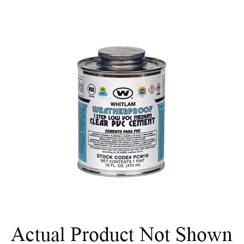 Low Voc Medium Body Weatherproof PVC Cement - PCW4
