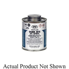 WHITLAM® SHARK-BITE SB32 Low VOC Medium Body PVC Cement, 1 qt Container, Blue