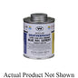 WHITLAM® WET4 Low VOC Medium Body Weatherproof PVC Cement, 0.25 pt Container, Blue