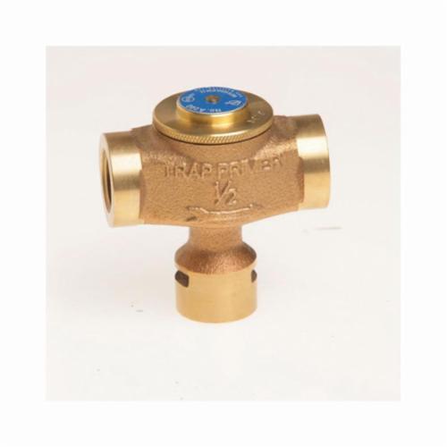 Smith® 2699-1LF Automatic Trap Primer, 1/2 in, 3 in L, Cast Bronze