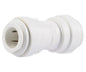 John Guest® PP0416W-US Fitting, 1/2 in Nominal, Push-to-Connect End Style, Polypropylene