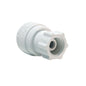 John Guest® Speedfit® PP3208U7WP Faucet Connector, 1/4 x 7/16-24 in Nominal, Tube x Threaded UNS End Style, Polypropylene, Import