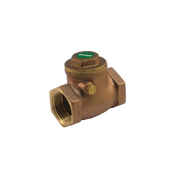 T-501G - 1-1/4" Horizontal Swing Check Valve - Cast Brass