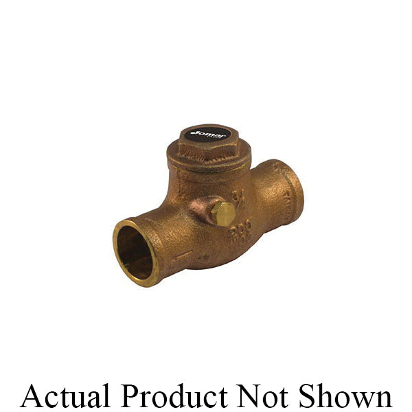 S-501 - 105-205 Horizontal Swing Check Valve - Cast Brass