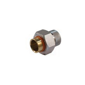 1-1/2" Dielectric Union - Steel - Solder x FNPT